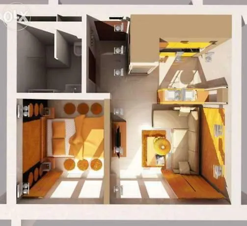 Lägenhet Pomaranczowy Z Basenem,sauna-blisko Morza. *