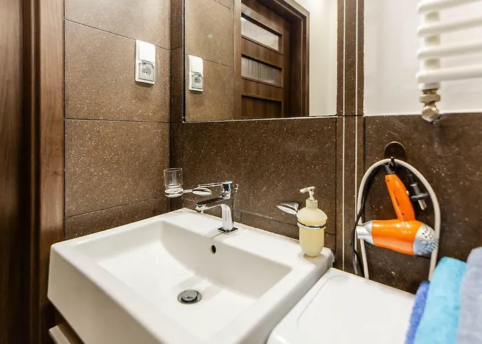 Lägenhet Pomaranczowy Z Basenem,sauna-blisko Morza. *