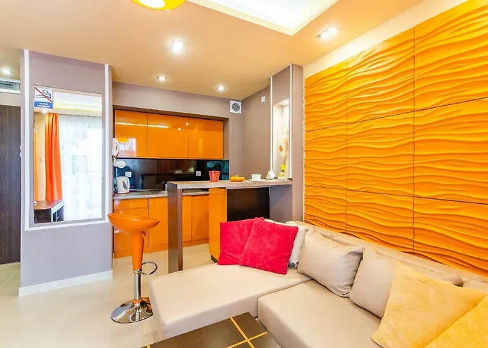 Lägenhet Pomaranczowy Z Basenem,sauna-blisko Morza. Kołobrzeg